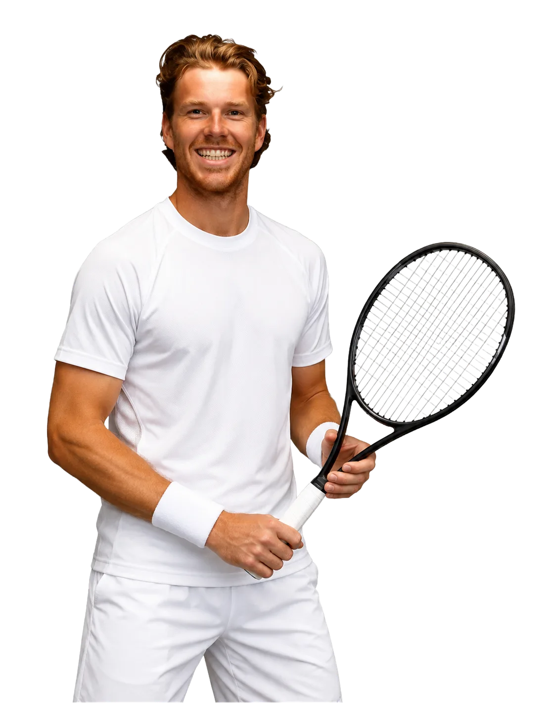 Tom Zeuch tennis player profile visual with TennisJack stats and match analysis