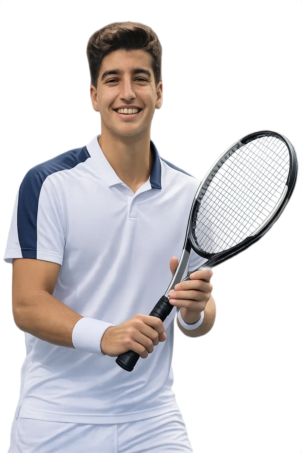 Portrait of Tomas Farjat, tennis player