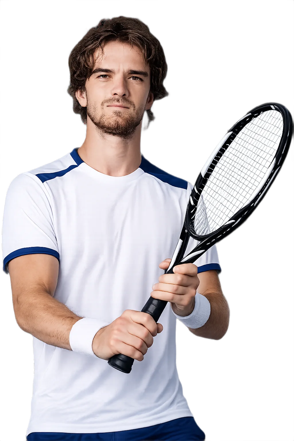 Portrait of Tomas Machac, tennis player