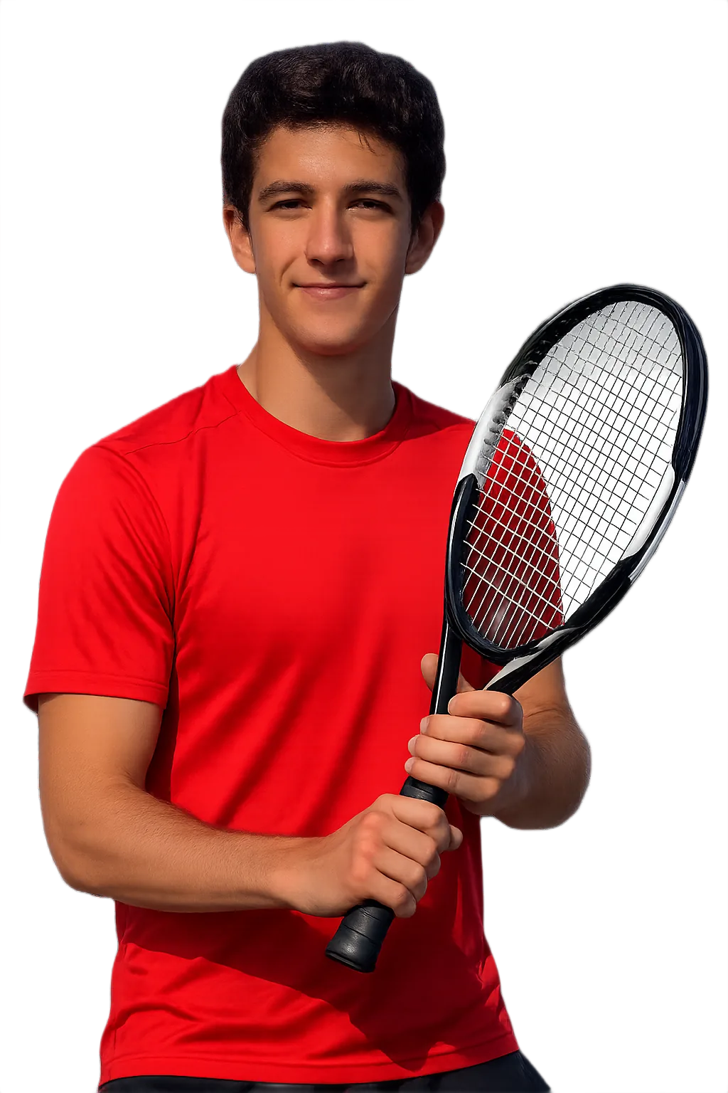 Portrait of Toprak Avcibasi, tennis player
