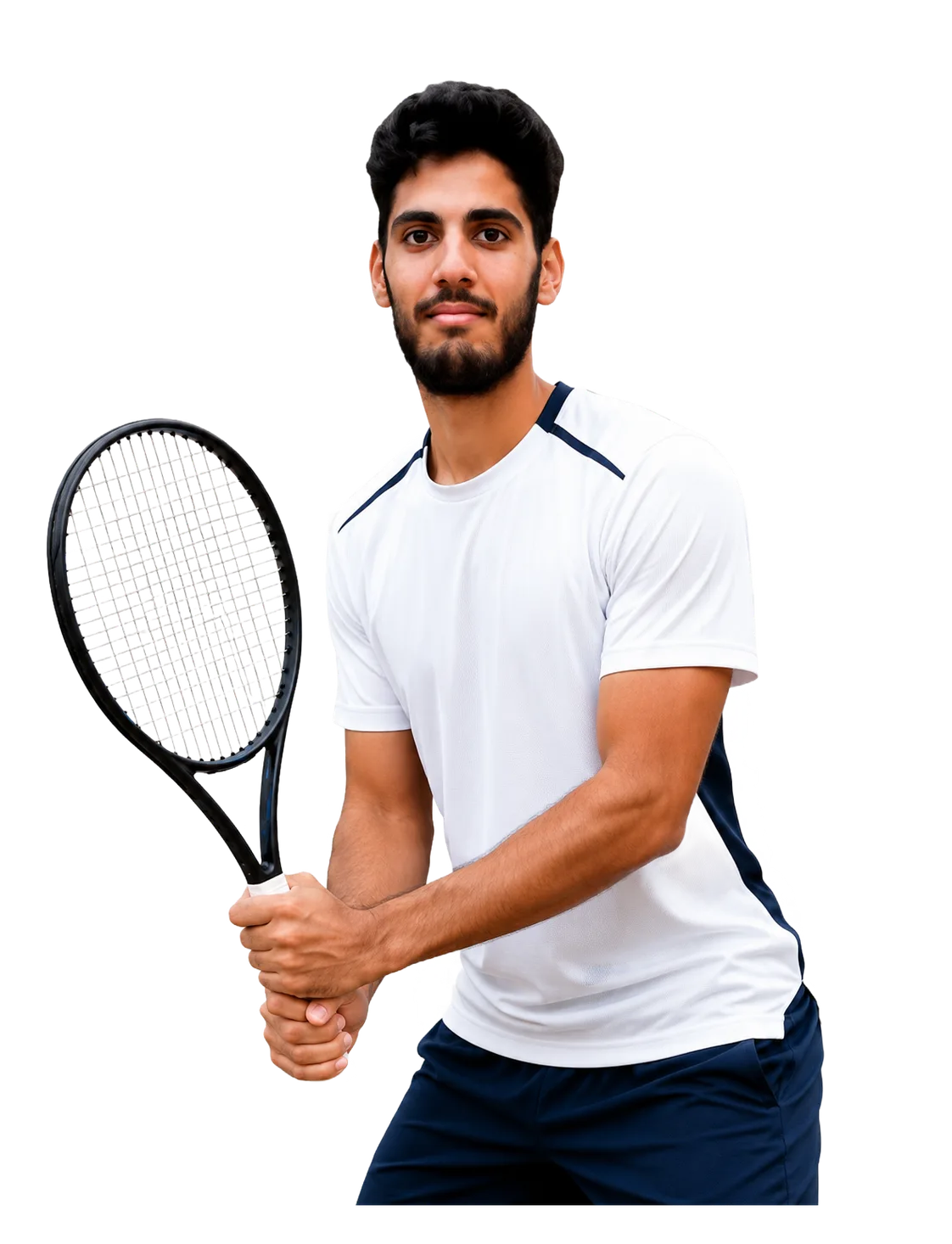 Toufik Sahtali tennis player profile visual with TennisJack stats and match analysis