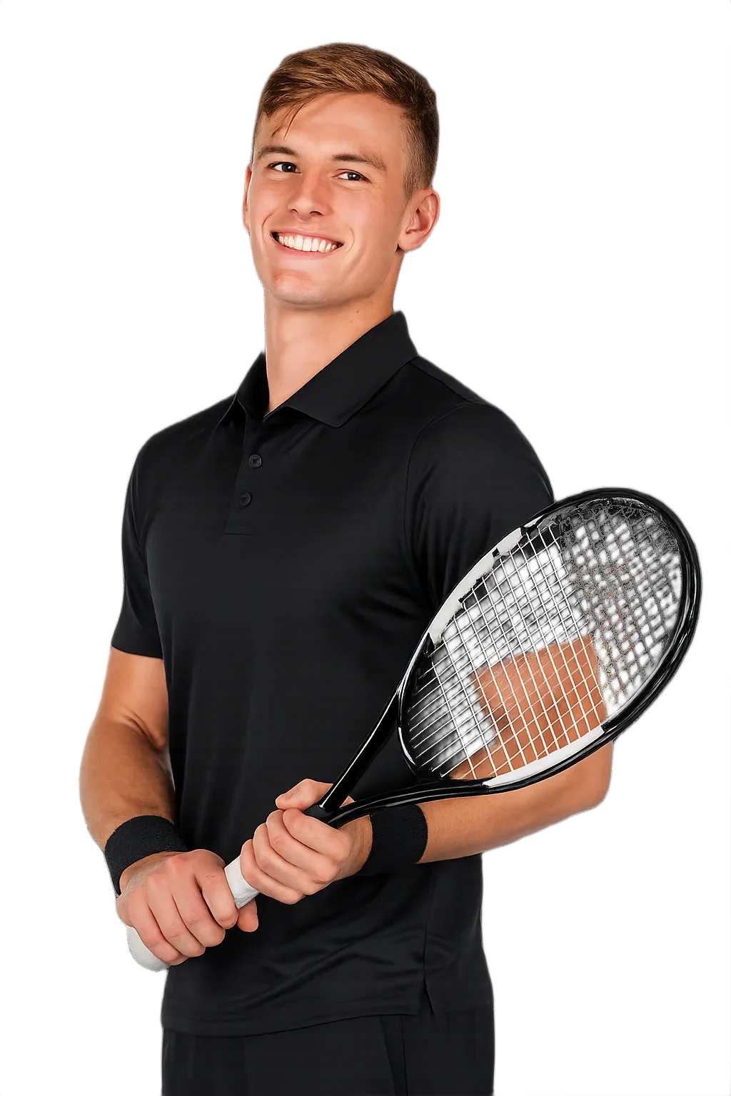 Portrait of Tristan McCormick, tennis player