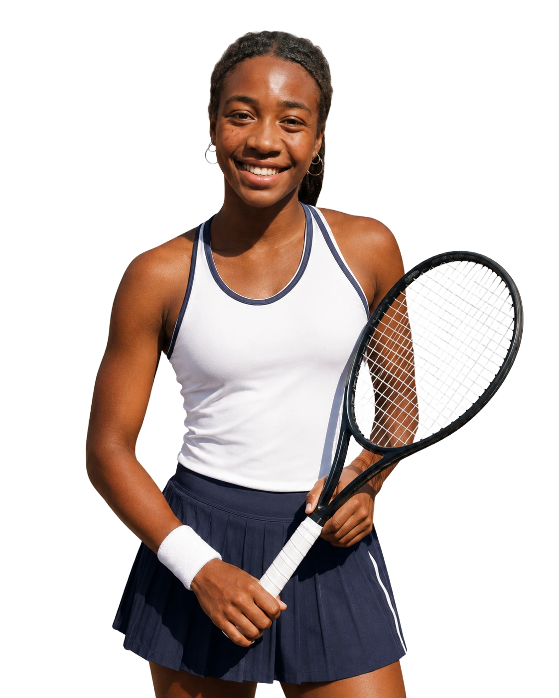 Tyra Caterina Grant tennis player profile visual with TennisJack stats and match analysis