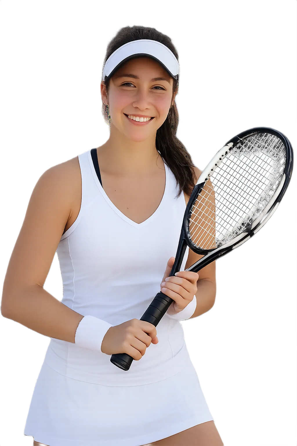Portrait of Valerie Glozman, tennis player
