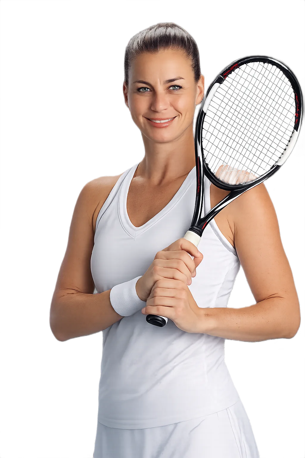 Portrait of Vera Zvonareva, tennis player
