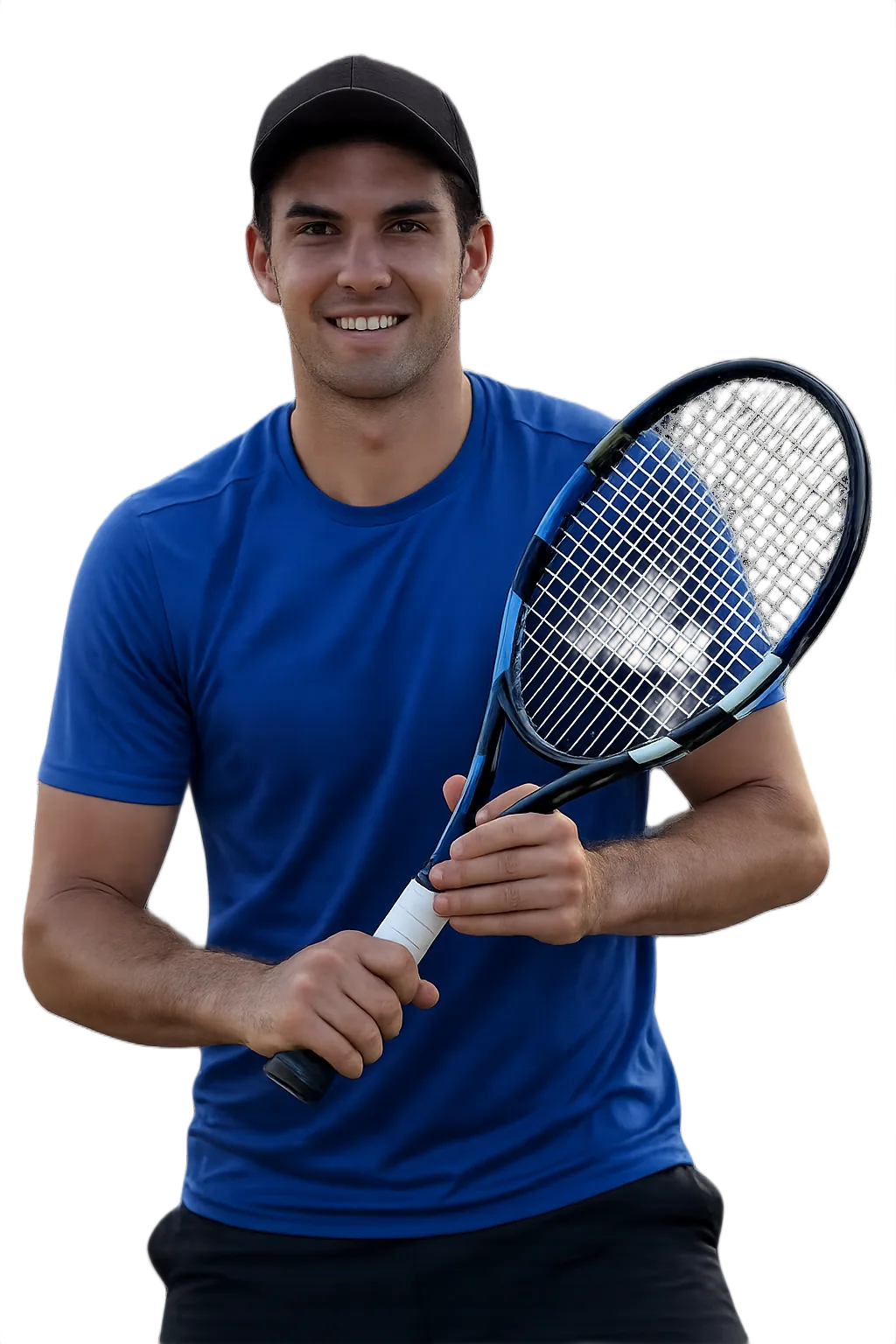 Portrait of Vladan Tadic, tennis player
