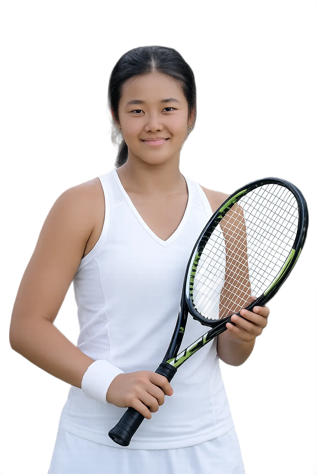 Portrait of Wakana Sonobe, tennis player