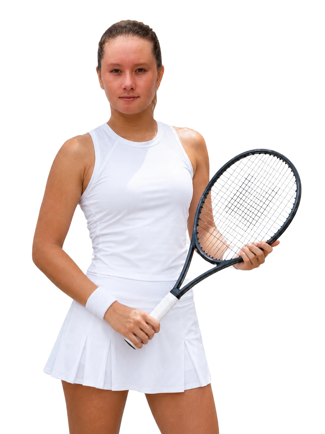 Weronika Ewald tennis player profile visual with TennisJack stats and match analysis