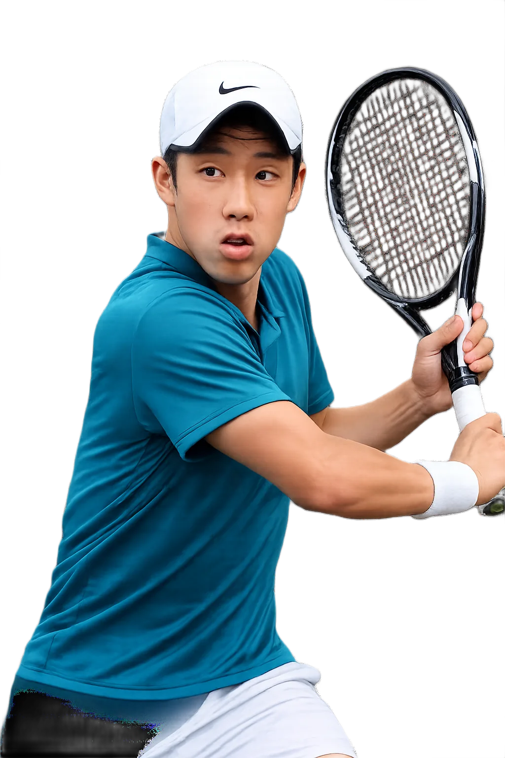 Portrait of Woobin Shin, tennis player