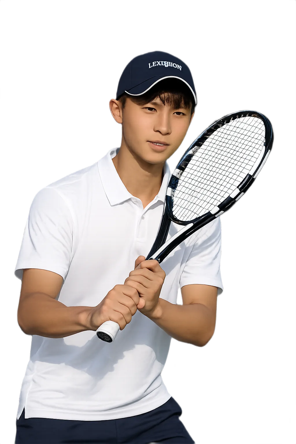 Portrait of Xiaofei Wang, tennis player