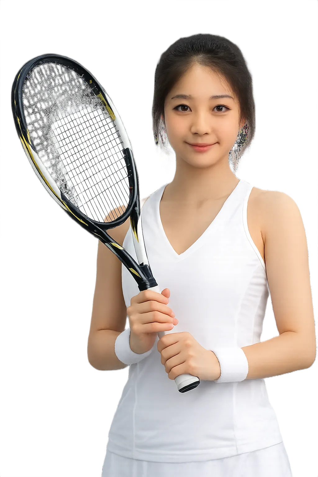 Portrait of Xichen Zhao, tennis player