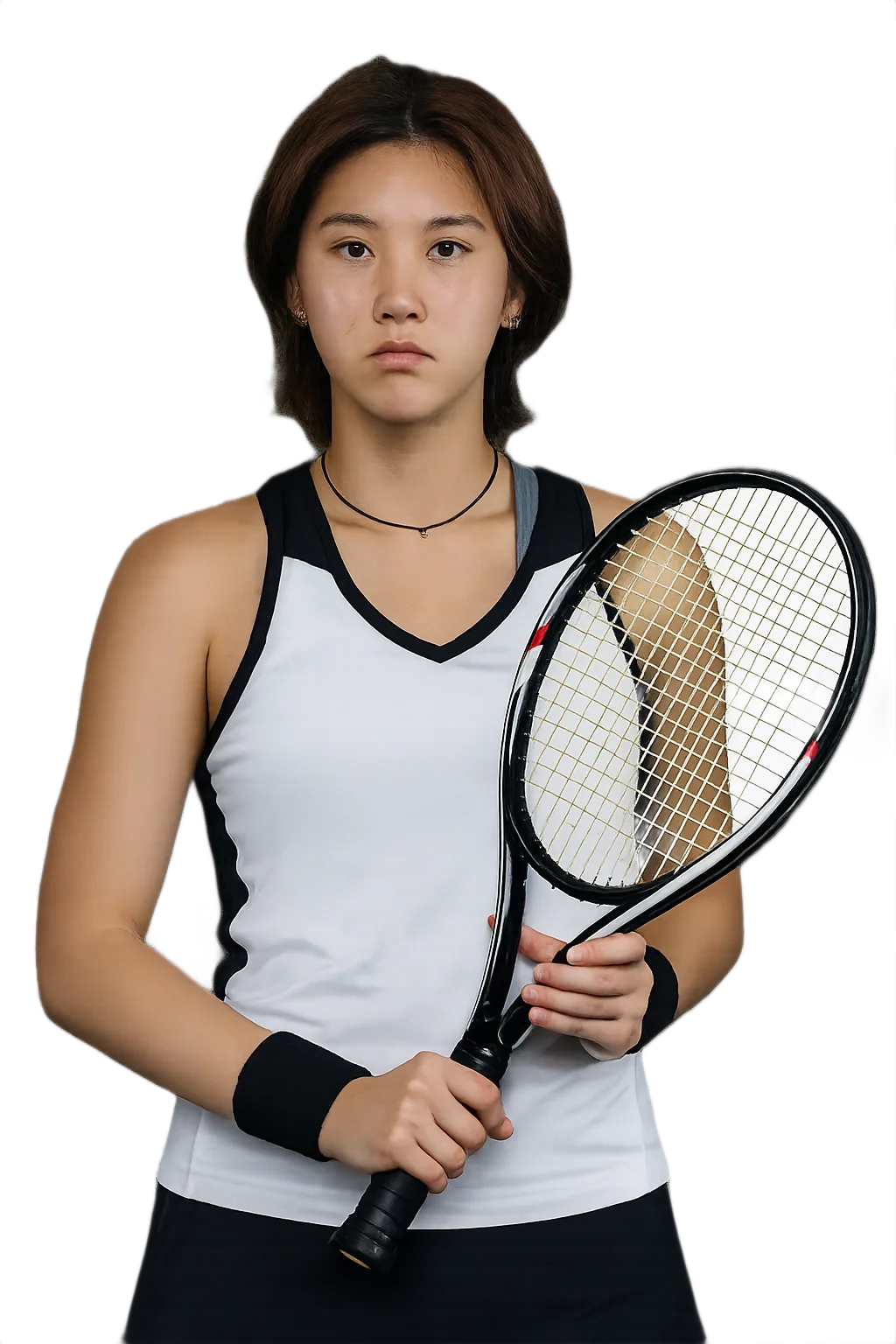 Portrait of Xinxin Yao, tennis player
