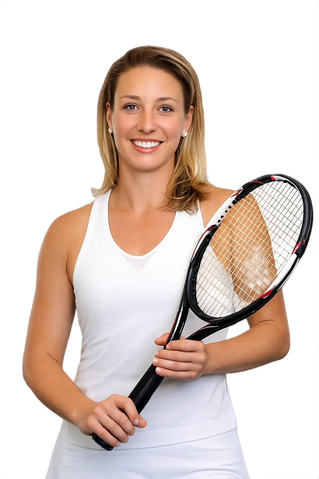 Portrait of Yanina Wickmayer, tennis player