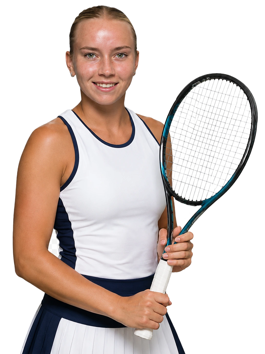 Yelyzaveta Kotliar tennis player profile visual with TennisJack stats and match analysis