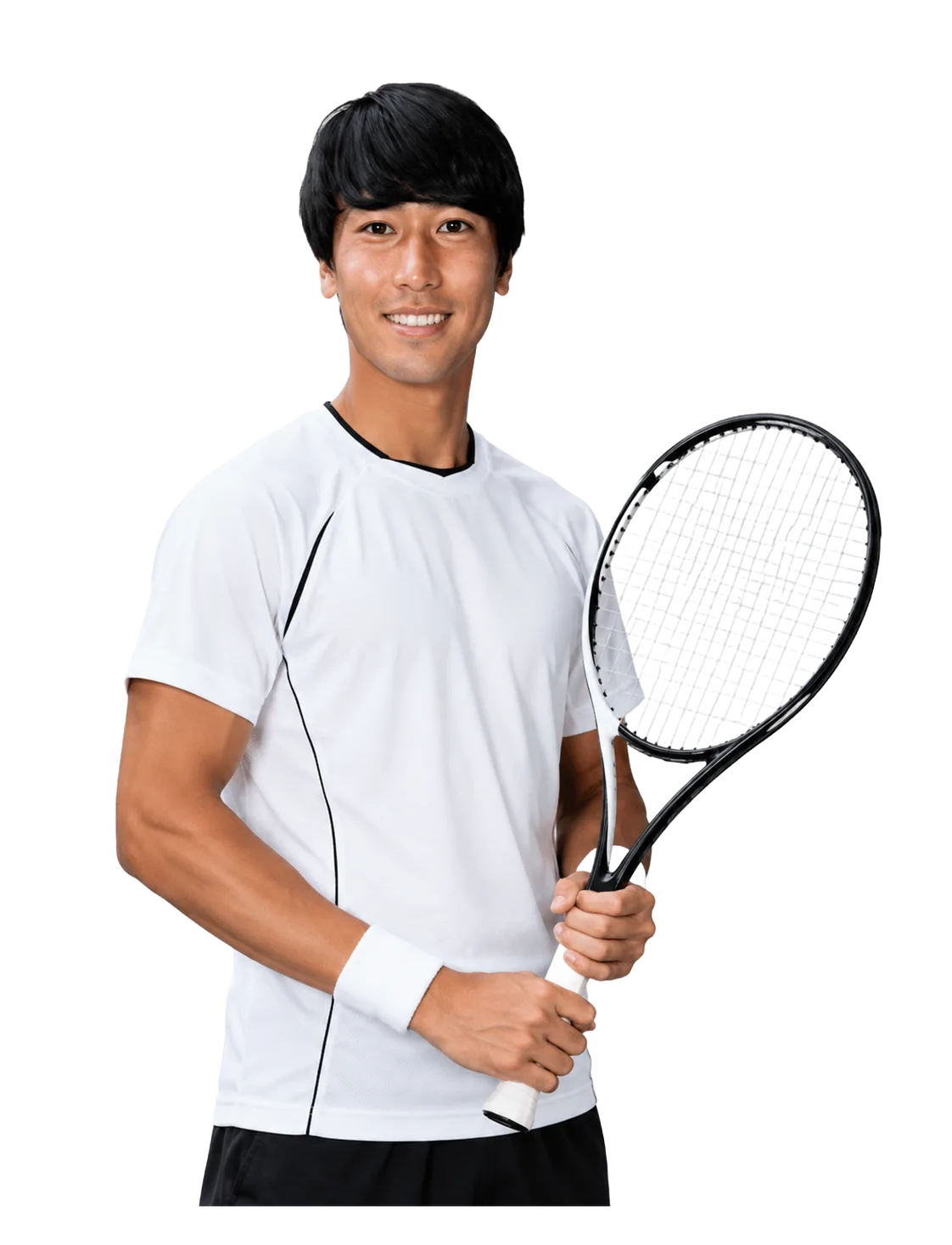 Yosuke Watanuki tennis player profile visual with TennisJack stats and match analysis