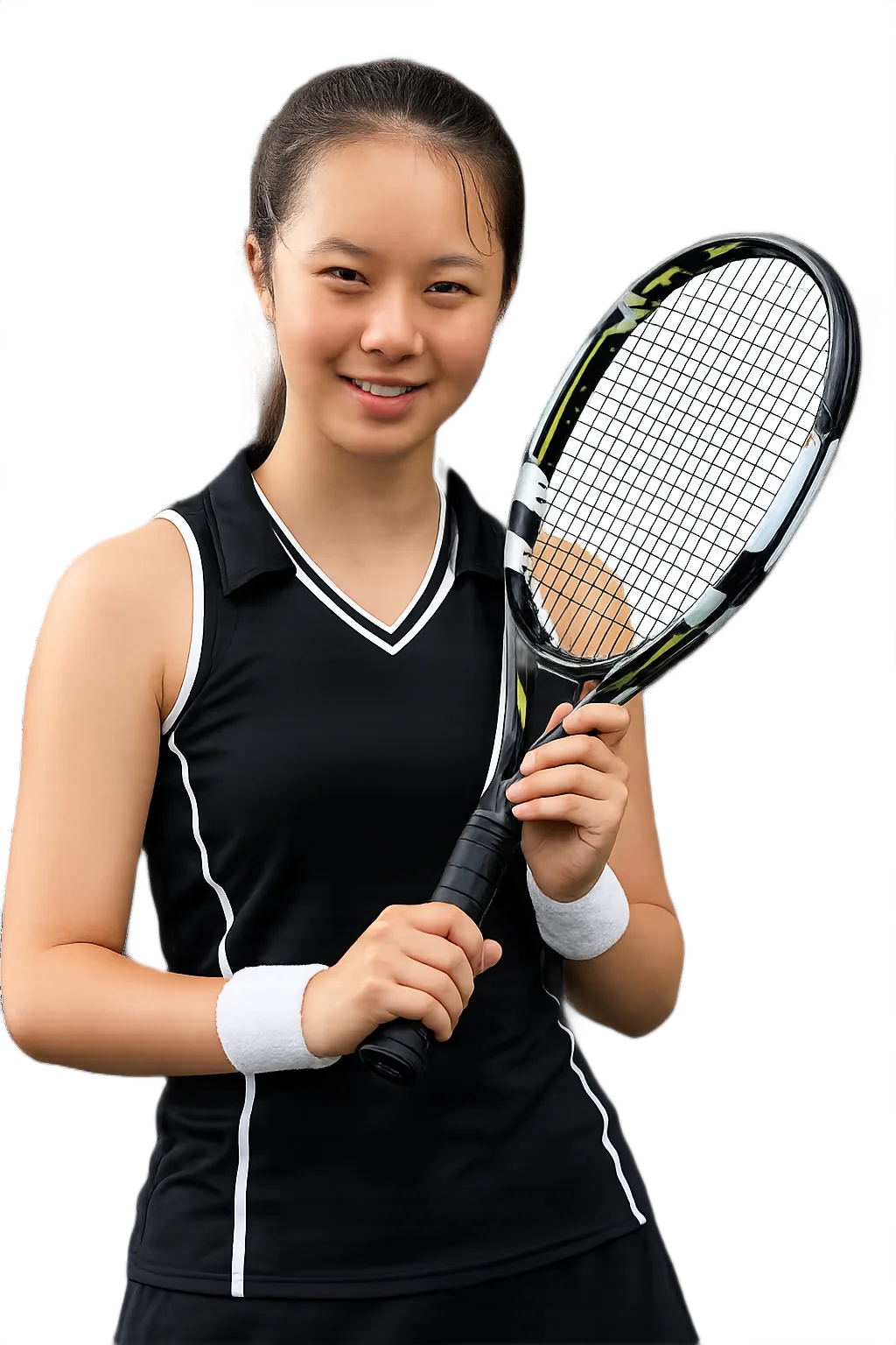 Portrait of Yufei Ren, tennis player