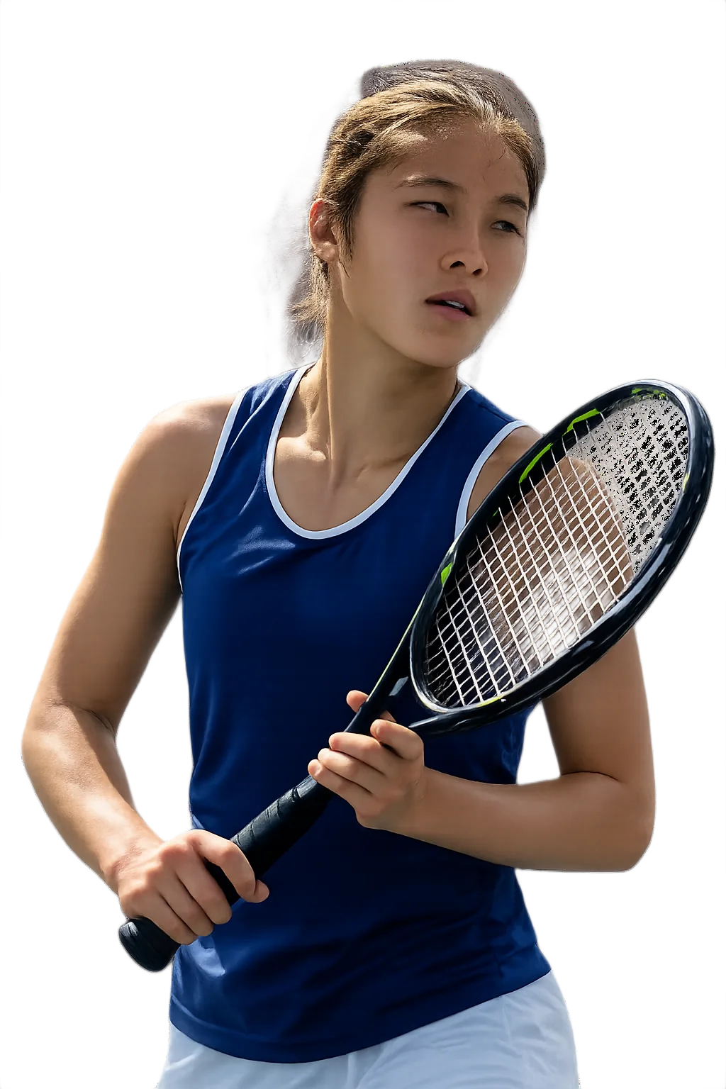 Portrait of Yujin Kim, tennis player