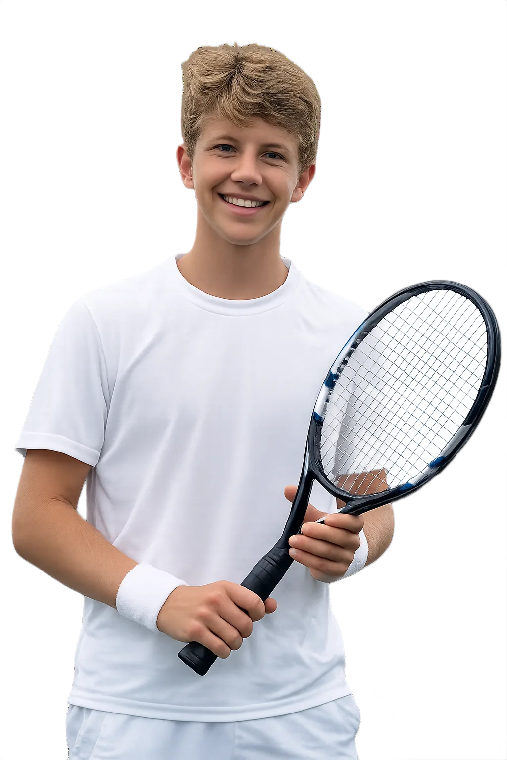 Portrait of Ziga Sesko, tennis player